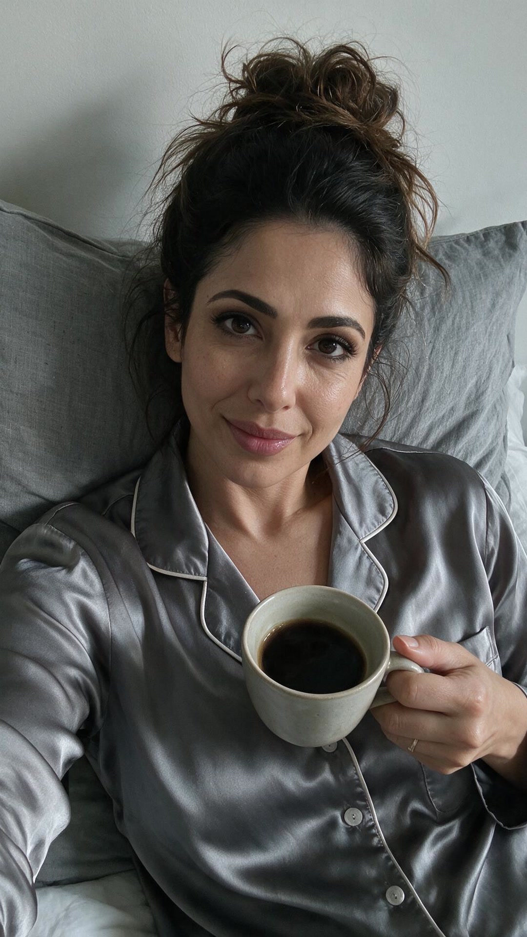 Amal — Black coffee, no cream, and zero interest in today's calendar yet.