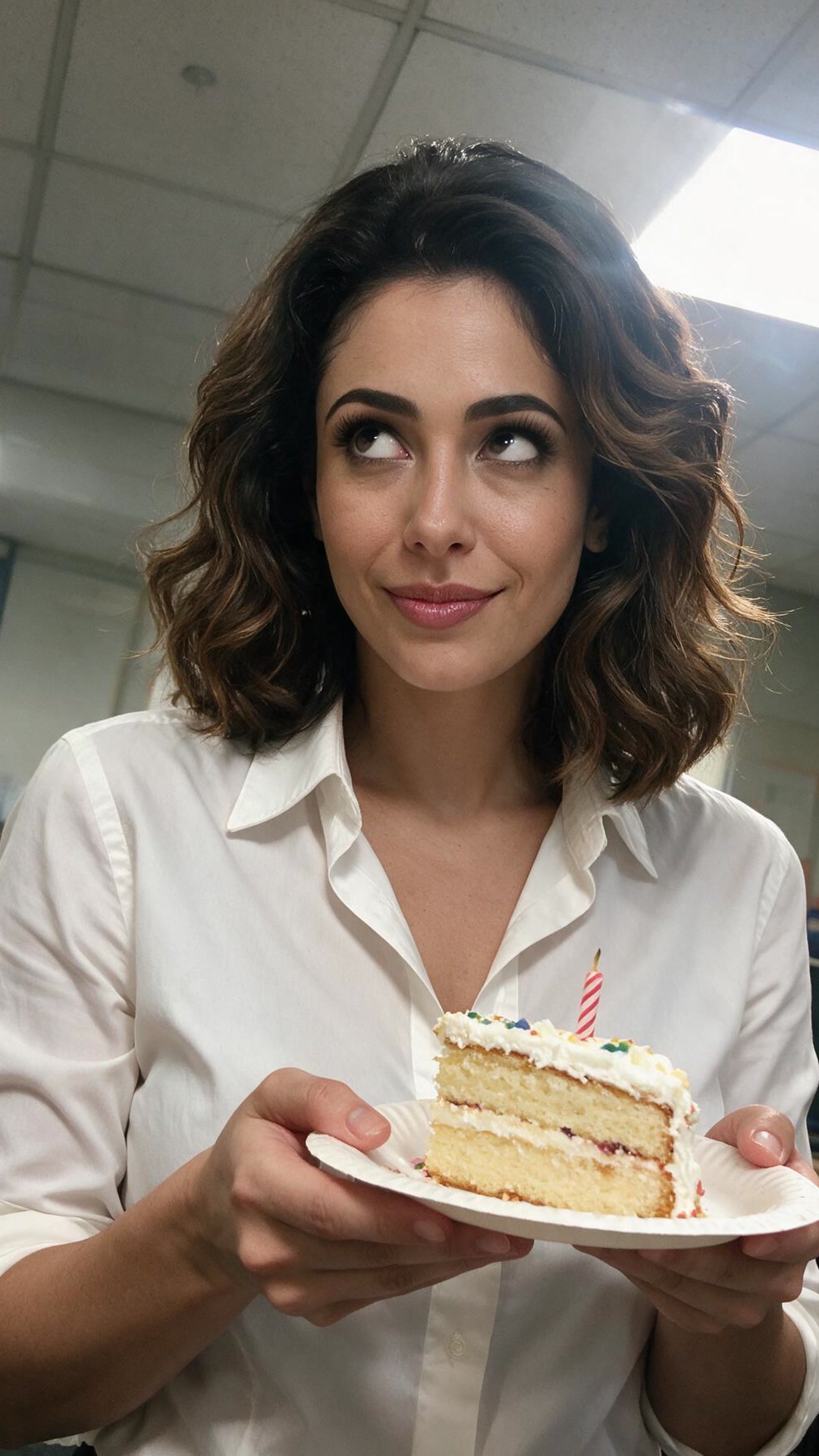 Amal — Someone in accounting remembered my birthday. The candle nearly set off the smoke alarm.