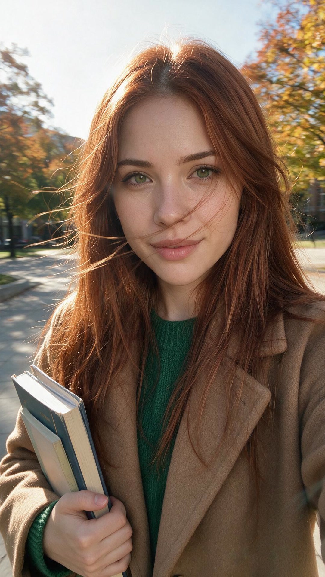 Elena — the leaves are doing the most this week and so was the wind