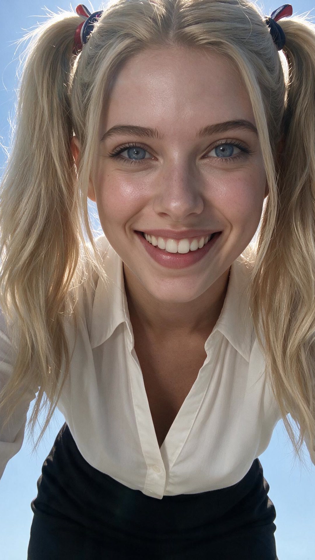 Emely — low angle, big sky, no complaints