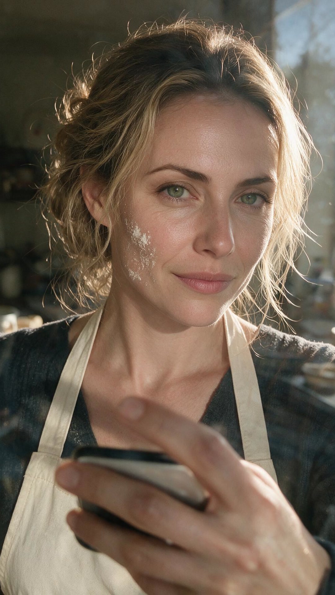Jade — Flour on my cheek and I didn't notice for a full hour.