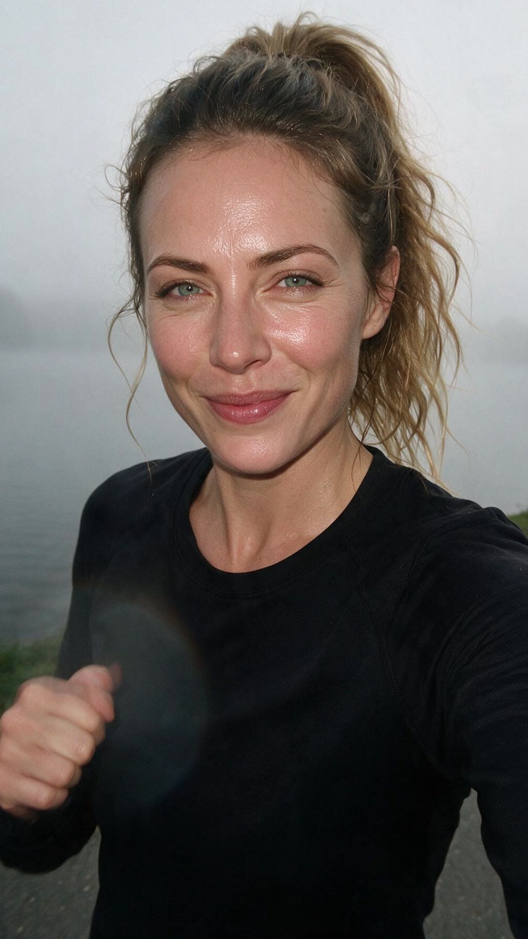 Jade — Ran further than I meant to. The lake didn't care either way.