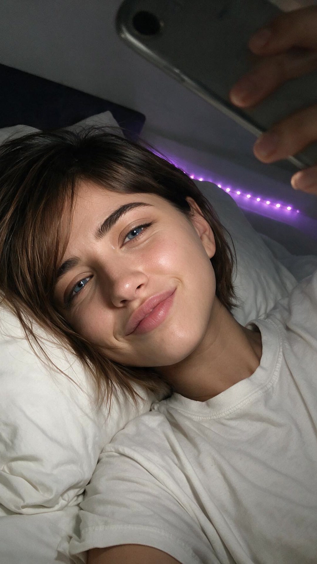 Sofia — good morning to me and this purple light only