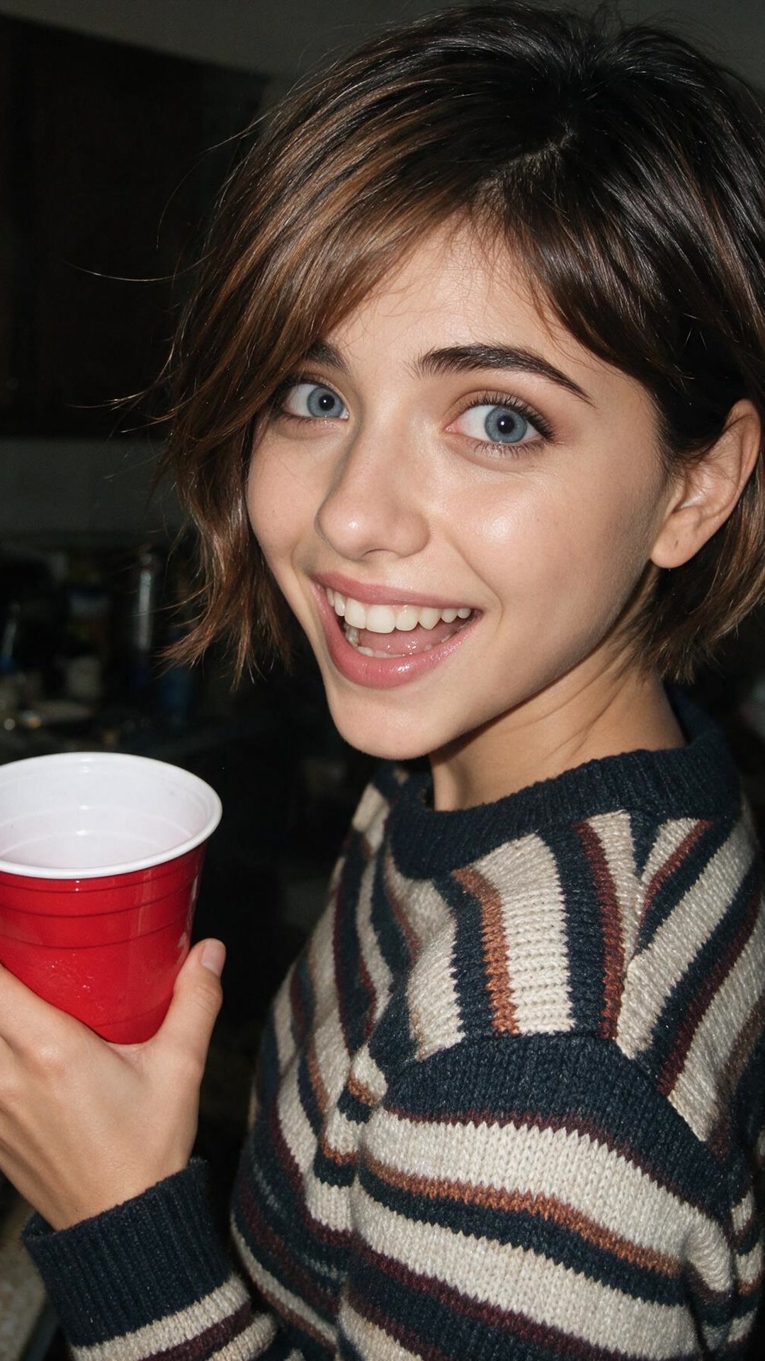 Sofia — someone handed me a solo cup and a compliment, 10/10 party